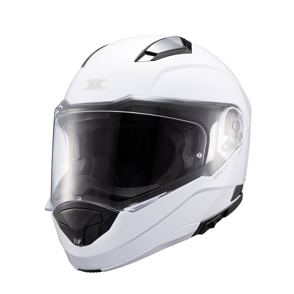 CAPACETE TEXX ESCAM KRATOS SOLID BRANC BRIL 58