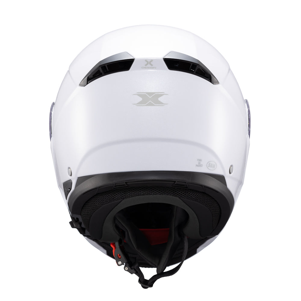 CAPACETE TEXX ESCAM KRATOS SOLID BRANC BRIL 60