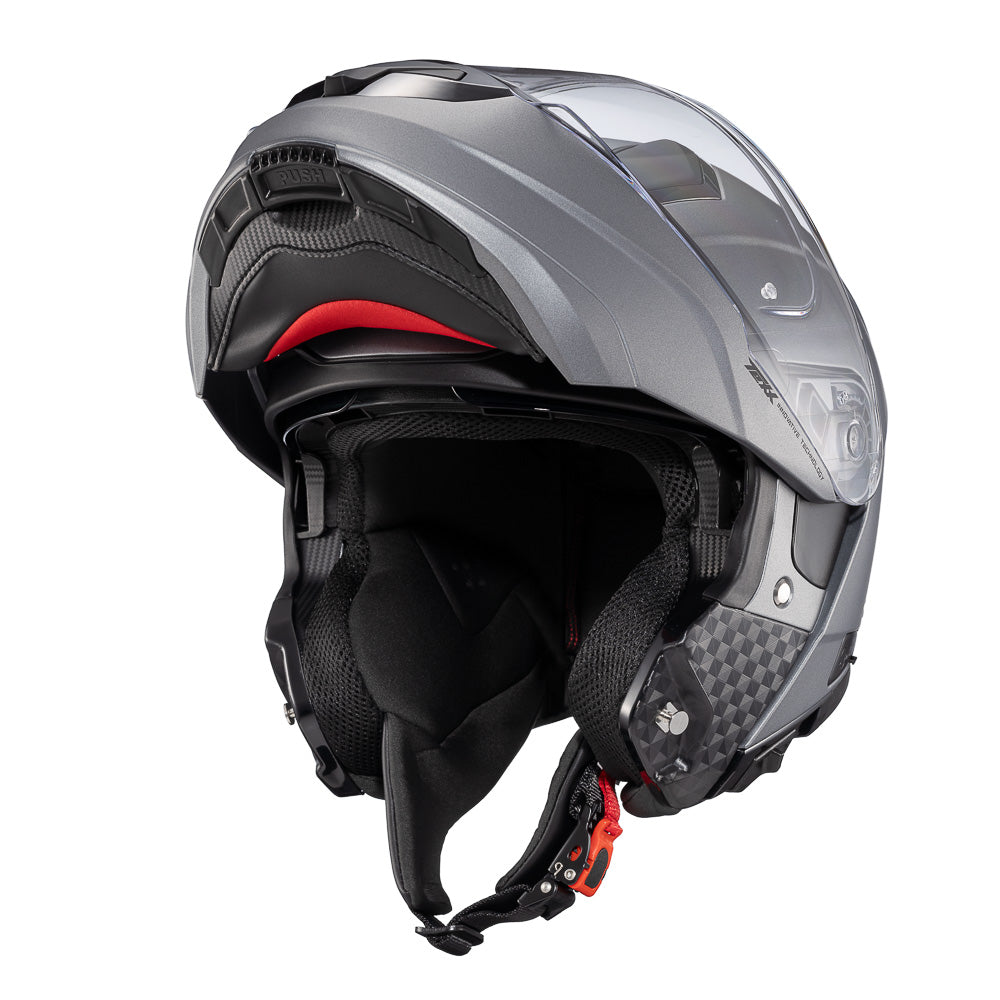 CAPACETE TEXX ESCAM KRATOS SOLID TITANIO FOSC 58