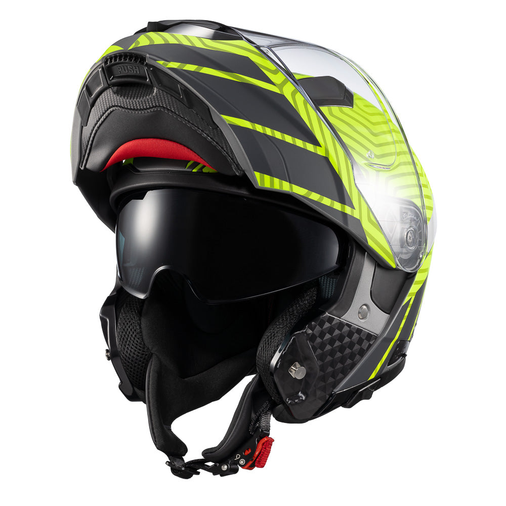 CAPACETE TEXX ESCAM KRATOS CYBER CINZ VERD FOSC 58