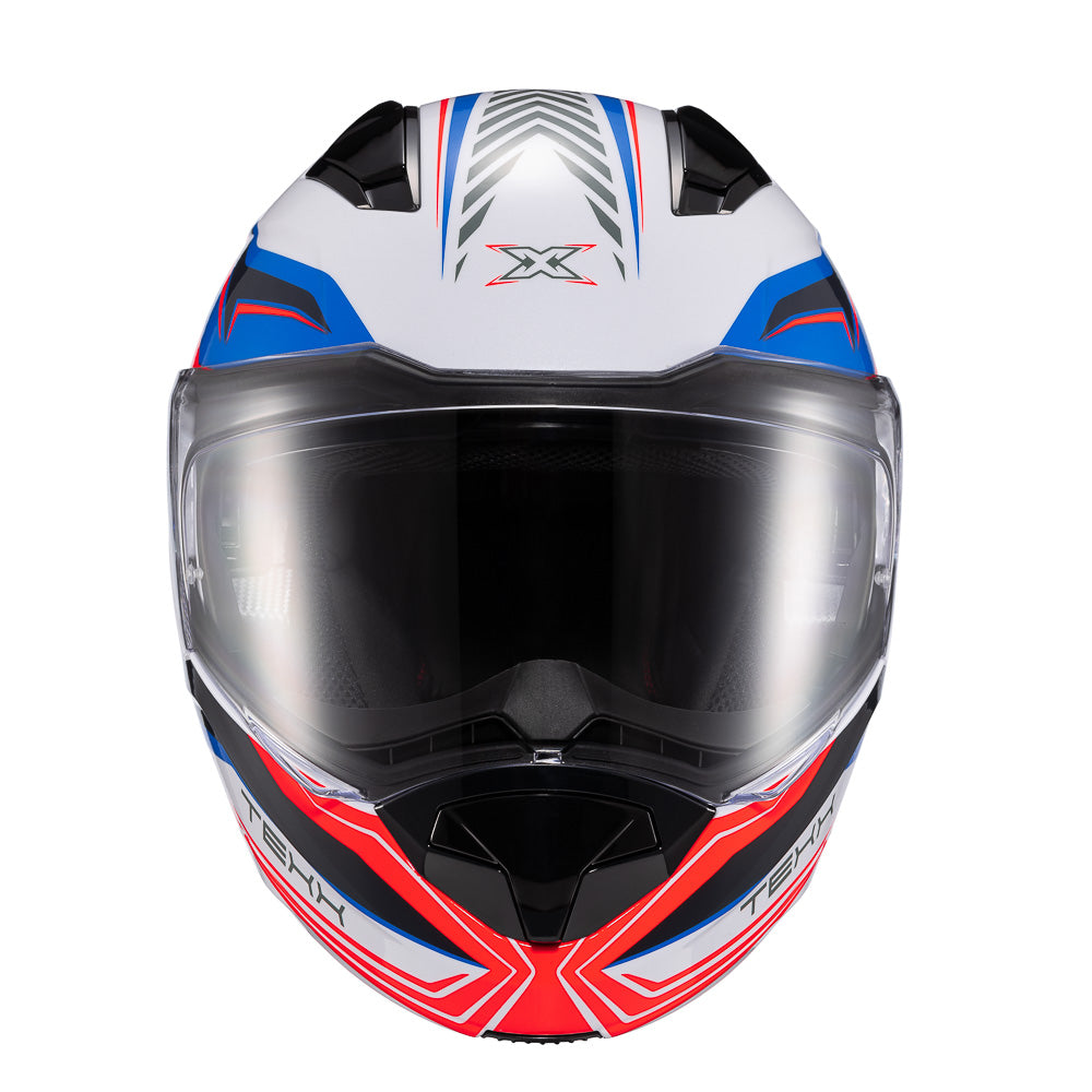 CAPACETE TEXX ESCAM KRATOS NOMADE BRANC AZU VERM BRIL 61