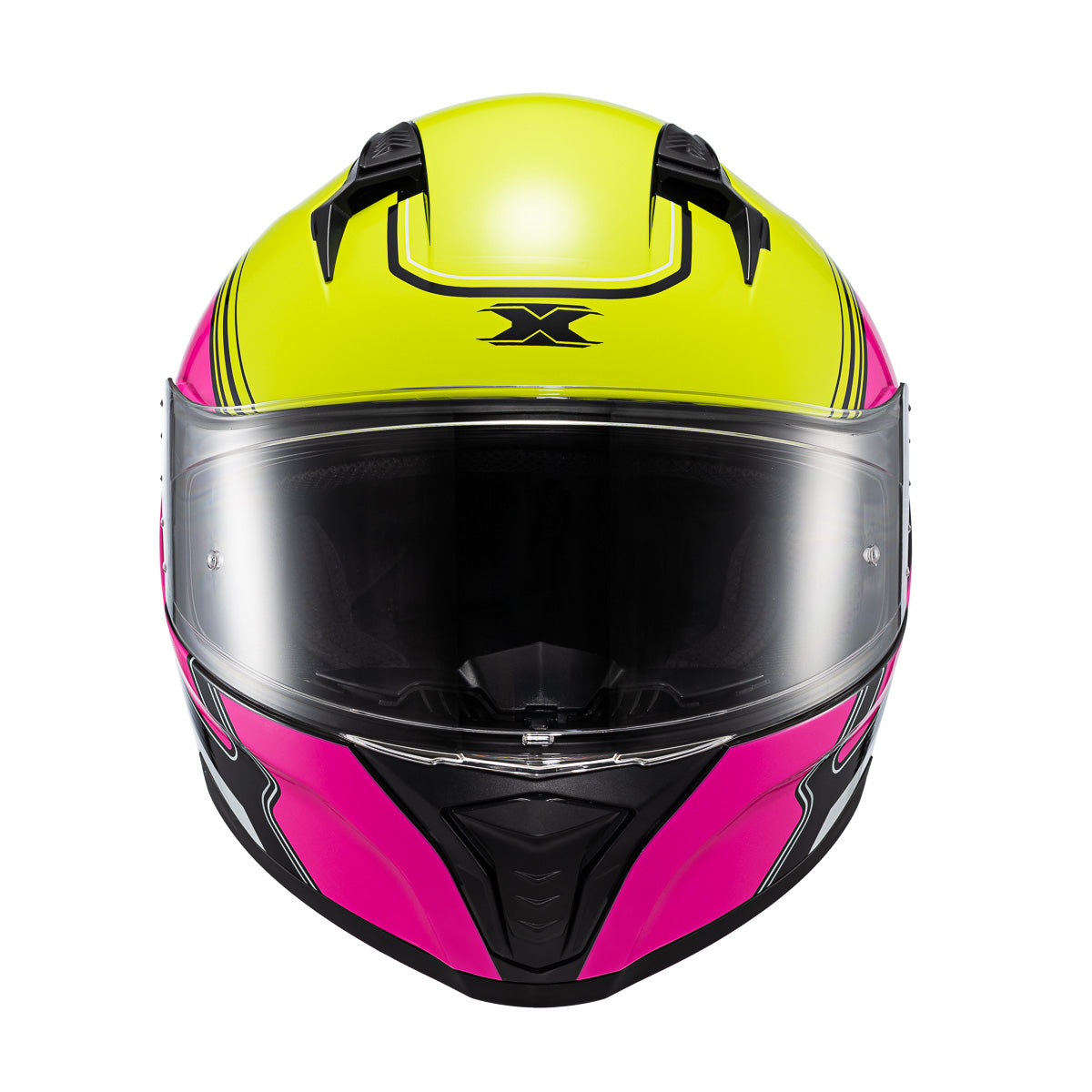 CAPACETE TEXX FECHA RAPTOR HORNET VERD ROS BRANC BRIL 58