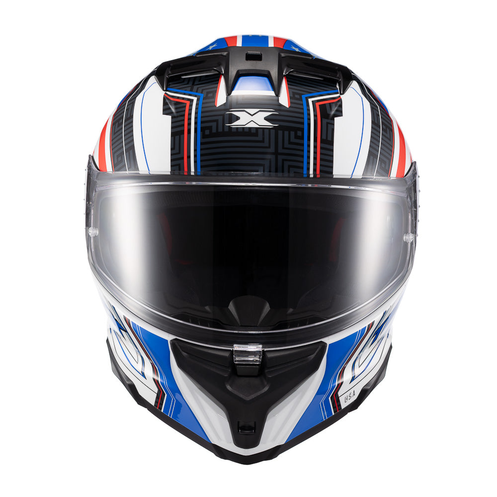 CAPACETE TEXX FECHA KAIMAN FLAG USA  BRIL 64