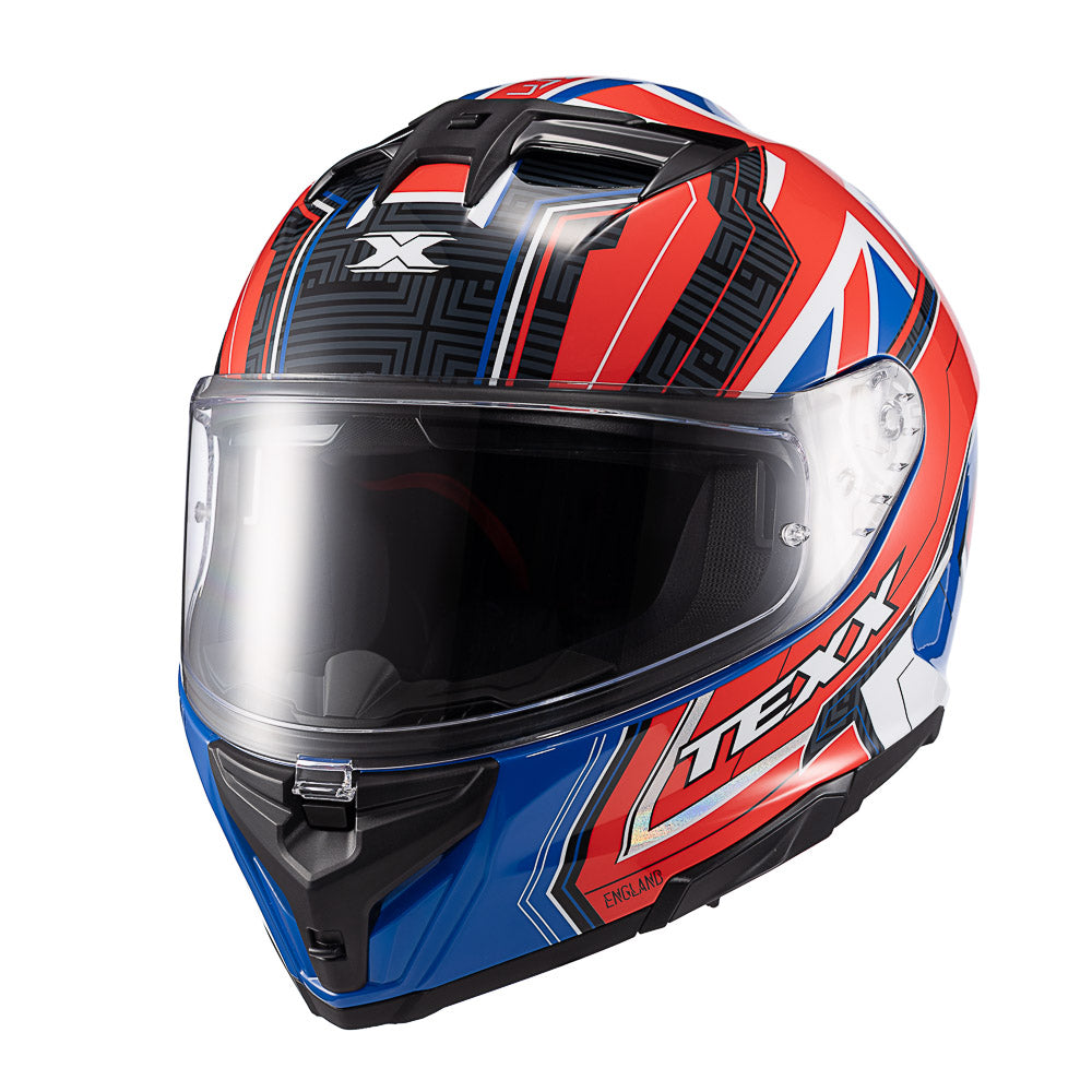 CAPACETE TEXX FECHA KAIMAN FLAG UK  BRIL 62