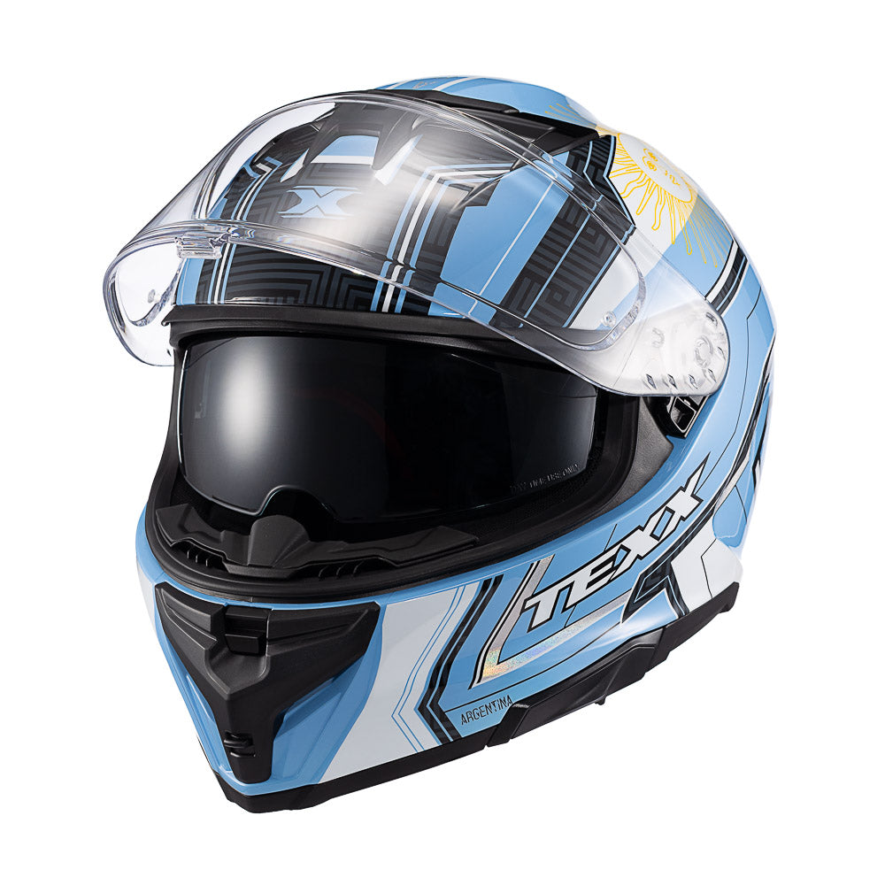 CAPACETE TEXX FECHA KAIMAN FLAG ARGENTINA  BRIL 58