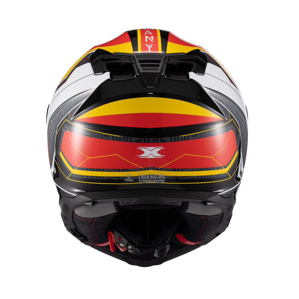 CAPACETE TEXX FECHA KAIMAN FLAG ALEMANHA   BRIL 62
