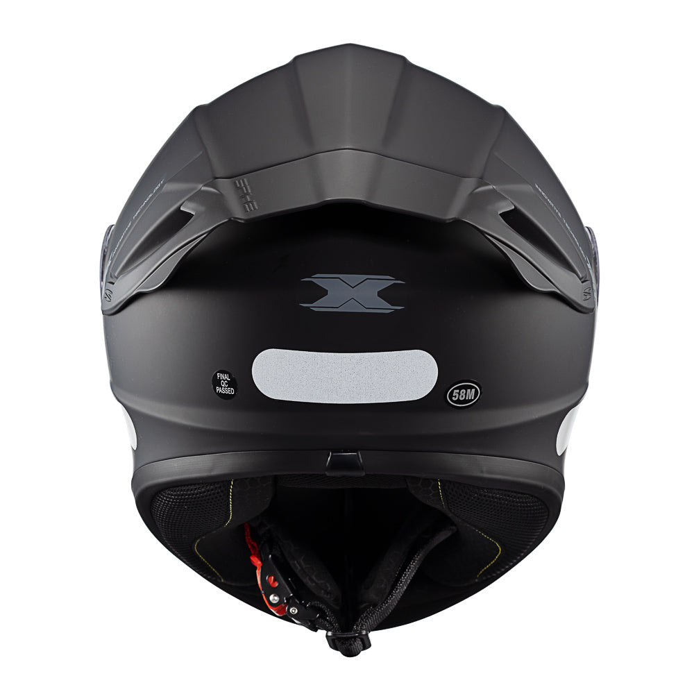 CAPACETE TEXX FECHADO SPIHE SOLIDO PRETO 58