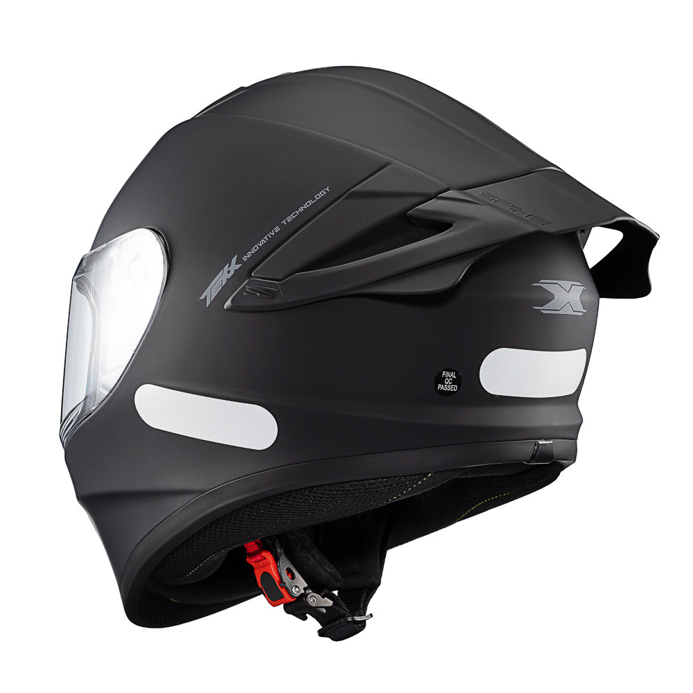 CAPACETE TEXX FECHADO SPIHE SOLIDO PRETO 62