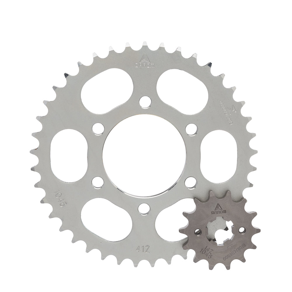 KIT COROA C/ PINHAO DAROM 428H41TX14T XTZ CROSSER 150 2013/