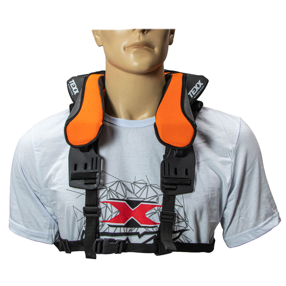 PROTETOR DE PESCOCO TEXX - NECK-BRACE - LARANJA