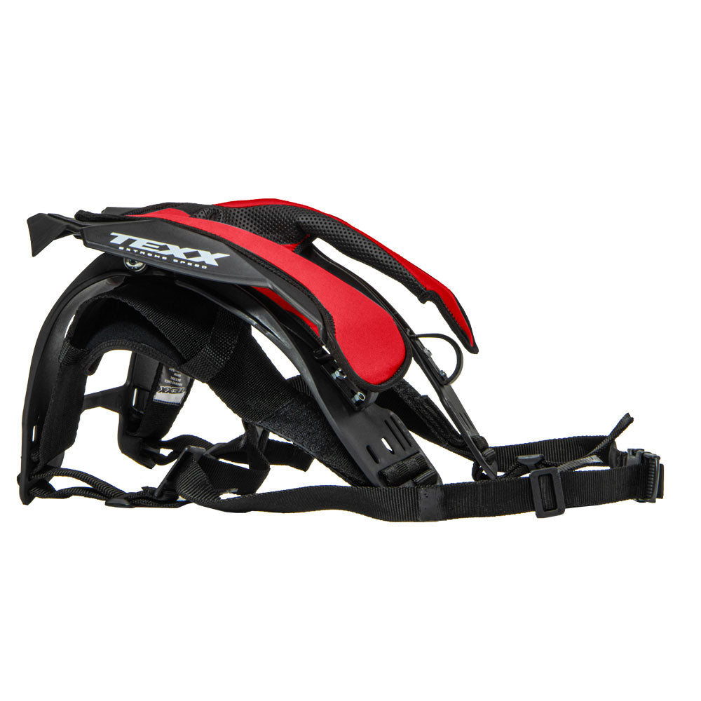 PROTETOR DE PESCOCO TEXX - NECK-BRACE - VERMELHO