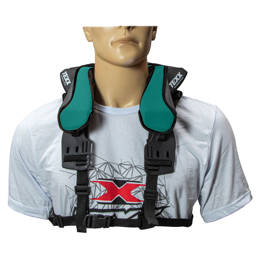 PROTETOR DE PESCOCO TEXX - NECK-BRACE - VERDE